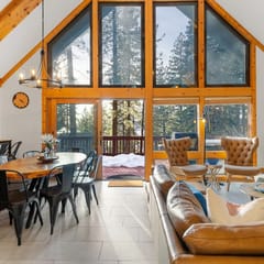 Lake View Tahoe Retreat | Hot Tub, Bunk Room & Game Room
